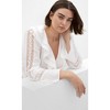 Women's Plus Size Sara Top - ivory | CITY CHIC - 3 of 4