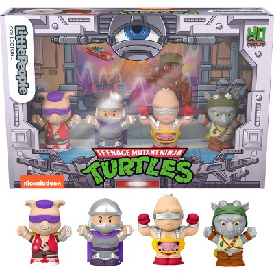 Fisher-Price Little People Collector Teenage Mutant Ninja Turtles Figures - 4pk