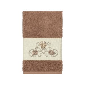 Linum Home Textiles 100% Turkish Cotton BELLA Embellished Towel Set - 1 of 1