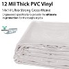 Moose Supply, 12 Mil PVC Vinyl Heavy Duty Waterproof Tarp Covers - 2 of 4