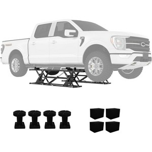 Acekool Portable Car Lift Jack, Heavy-Duty Carbon Steel, Adjustable Height & Safety Locks - 1 of 4