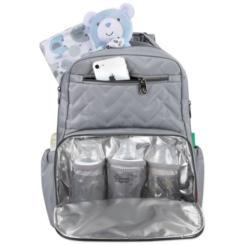 Fisher-Price Morgan Quilted Diaper Backpack, 5 of 11