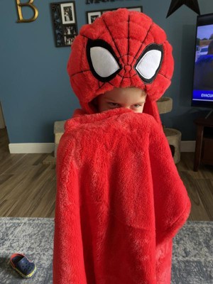 Spider man Hooded Blanket Target