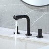 CLIHOME 8 in. Widespread 2-Handle Bathroom Faucet with 360-Degree Swivel Nozzle and Spout - 2 of 4