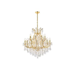 Elegant Lighting Maria Theresa 24 - Light Chandelier in  Gold - 1 of 3