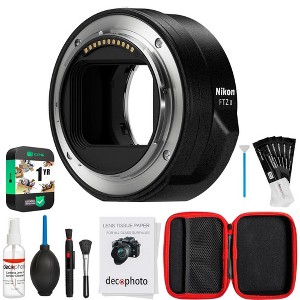 Nikon 4264 FTZ II Lens Mount Adapter F-Mount to Z-Mount with Accessories Bundle - 1 of 4