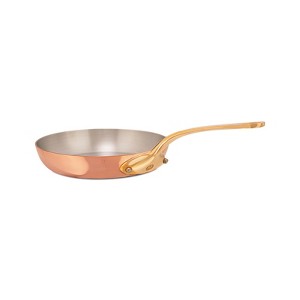 Mauviel M'Heritage 200 B 2mm Polished Copper & Stainless Steel Frying Pan With Brass Handles, 10.24-in, Made In France - 1 of 4