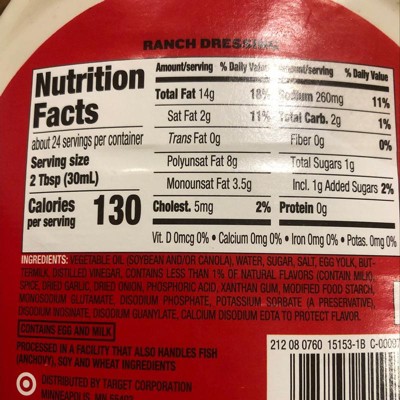 Ranch Dressing 24fl Oz - Market Pantry™ : Target