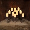 Achla Designs 14"x12" Cathedral Hearth Fireplace Candelabra Black - 2 of 4