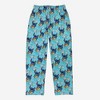 Men's Stitch Surfing Pajama Pants - Light Blue - 3 of 4