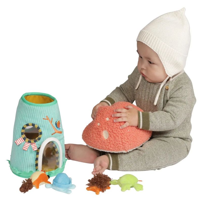 Manhattan Toy Toadstool Cottage Plush Fill & Spill Baby and Toddler Activity Toy, 3 of 17