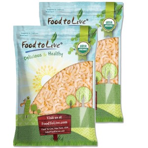 Organic Toasted Coconut Chips - Non-GMO, Desiccated Coconut Flakes, Unsweetened, Unsulfured, Vegan, Bulk - 1 of 4
