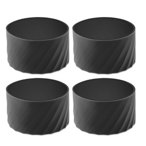 Unique Bargains Portable Fit For 40oz Anti-Fall Round Water Bottle Boot 4 Pcs - 1 of 4