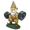 Design Toscano Atlas, the Athletic Weightlifting Gnome Statue: Set of Two - 3 of 4