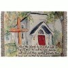 Manual Woodworks and Weavers Historic Church 100% Cotton Woven Throw Blanket 50x60 Multi-Color - 3 of 3