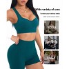 Yoga Set with Sports Bra and Shorts - 3 of 4