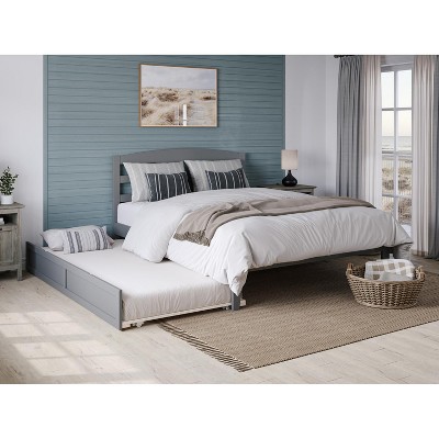 AFI Furnishings Warren Platform Bed F with T Trundle AG