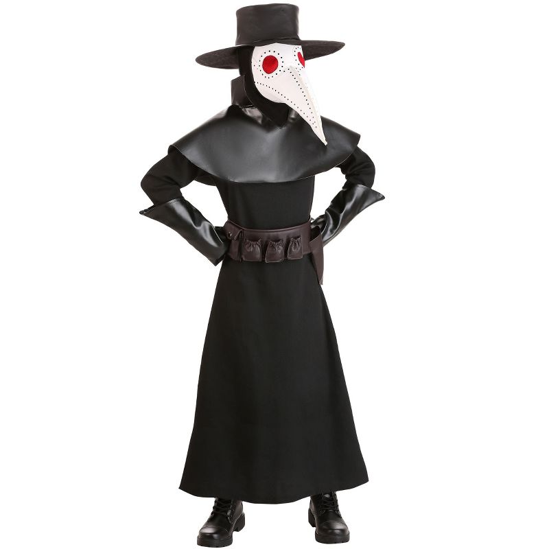 HalloweenCostumes.com Kid's Plague Doctor Costume, 1 of 4