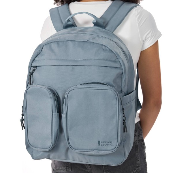 Mochila Altitude de 17" con compartimento para laptop y bolsillos 2