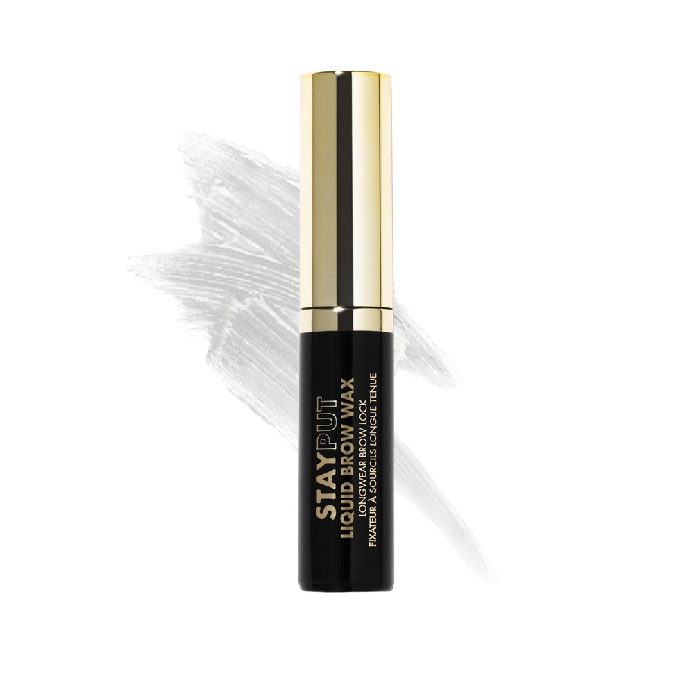 Photos - Eye / Eyebrow Pencil Milani Stay Put Liquid Eyebrow Enhancer - Wax Clear - 0.169 fl oz 