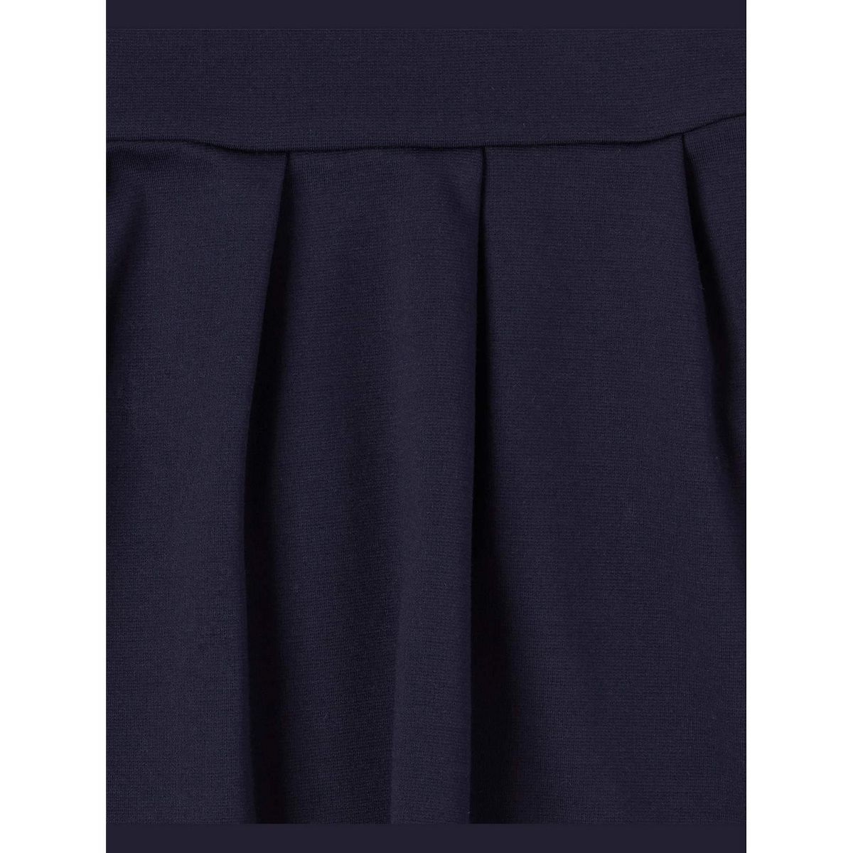 The Children's Place Girls Uniform Short Sleeve Ponte Knit 2 In 1 Dress - thumbnail 3