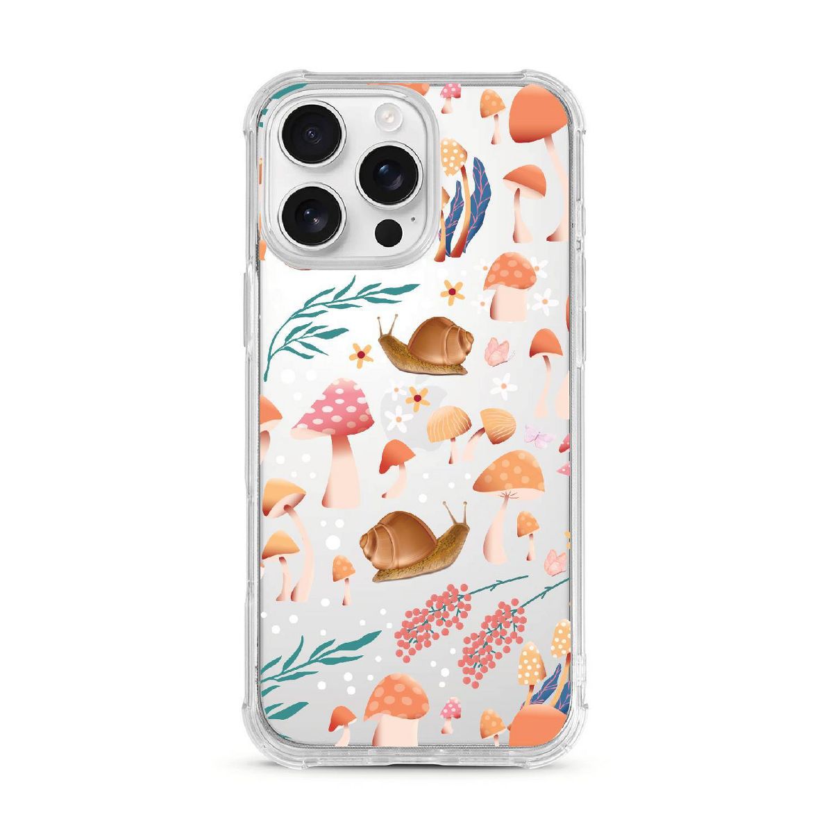 OTM Essentials Tough Edge iPhone 16 Pro Max Case - Shroom Bloom Shrooms