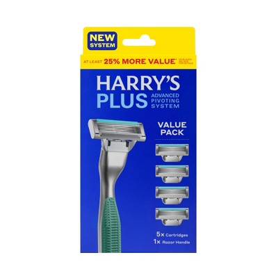 Harry's Plus Moss Value Pack Razors - 6ct