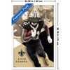 Trends International NFL New Orleans Saints - Alvin Kamara 25 Framed Wall Poster Prints - 3 of 4