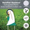 Big Dot of Happiness Holy Nativity - Outdoor Lawn Sign Decorations with Stakes - Manger Scene Religious Christmas Yard Display - 3 Pieces - 3 of 4
