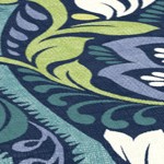 sapphire aurora blue damask