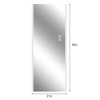 ALEXOUN 65 X 21inches Wall-Mounted Full Length Mirror,Frameless full-length mirror,Explosion-Proof Glass,for Bedroom,Living Room,Dressing Room - 3 of 4