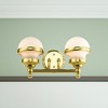 Livex Lighting Oldwick 2 - Light Vanity in  Polished Brass - 2 of 4