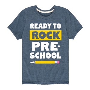 Boys' - Instant Message - Ready to Rock Preschool Short Sleeve Graphic T-Shirt - 1 of 4