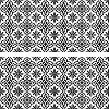 Ornate Tile Backsplash Peel and Stick Giant Wall Decal Black/White - RoomMates: Vinyl Self-Adhesive for Modern Home Decor - 2 of 4