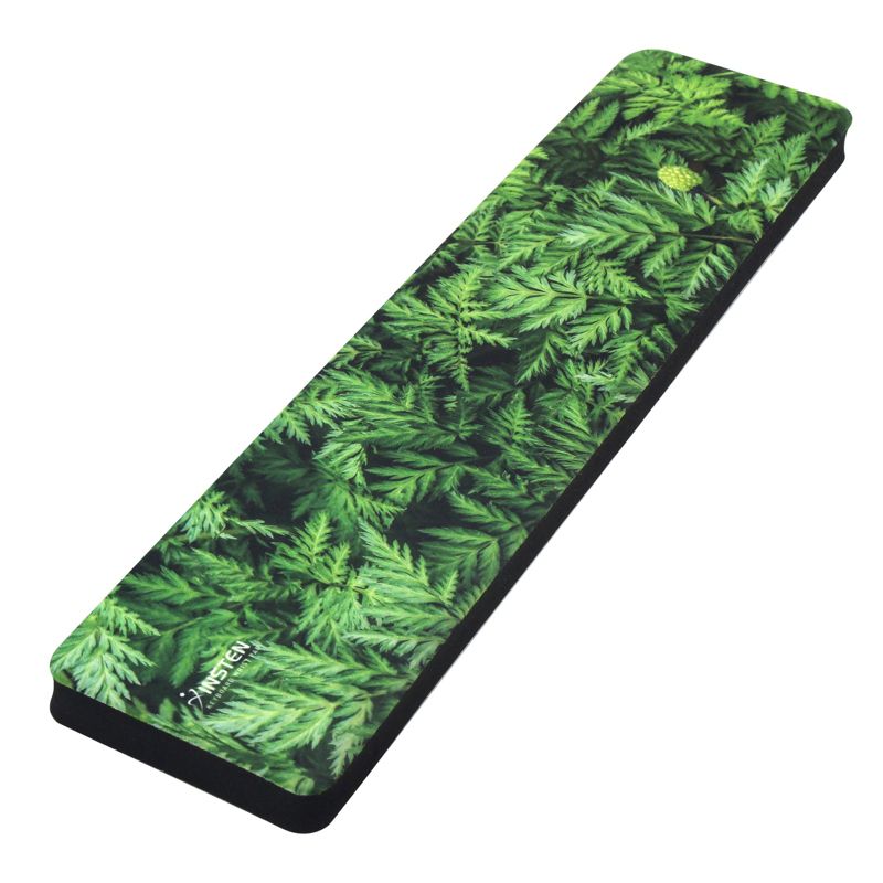 Insten Keyboard Wrist Rest Pad, Anti-Slip Ergonomic Palm Cushion Support for Comfortable Typing and Pain Relief, 17.3 x 3.7 in, Green Forest, 3 of 10