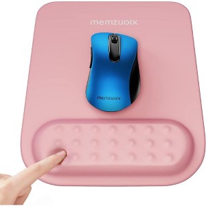 Pink Ergonomic Mouse Pad with Wrist Rest Support - 1 of 4