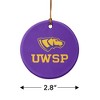 University of Wisconsin-Stevens Point Primary Logo Porcelain Holiday Christmas Tree Ornament - 3 of 4
