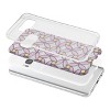 Reiko Samsung Galaxy S8/ SM Shine Glitter Shimmer Flower Hybrid Case in Pink - 3 of 4