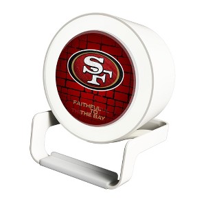 NFL NFC Teams Brick Wall Night Light Charger and Bluetooth Speaker - 1 of 3
