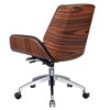 Lycvki Solid Wood Genuine Leather Executive Office Chair - 4 of 4