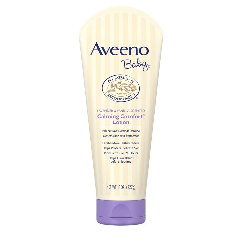 Aveeno - Baby Calming Comfort Lotion Lavender & Vanilla ...