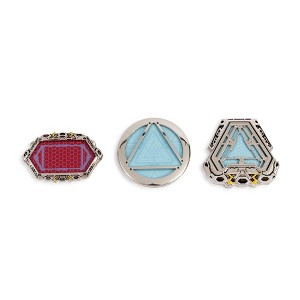 SalesOne LLC Marvel Studios Iron Man 3-Piece Light-Up Arc Reactor Pin Replica Box Set - 1 of 4