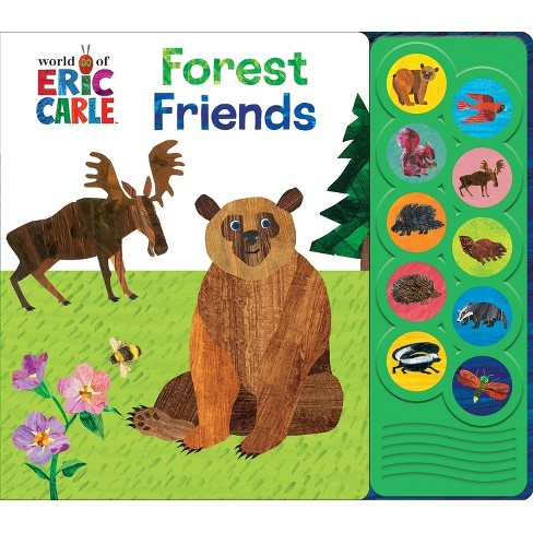 World Of Eric Carle – Forest Friends – 10 Button Listen And Learn Sound  Book (board Book) : Target