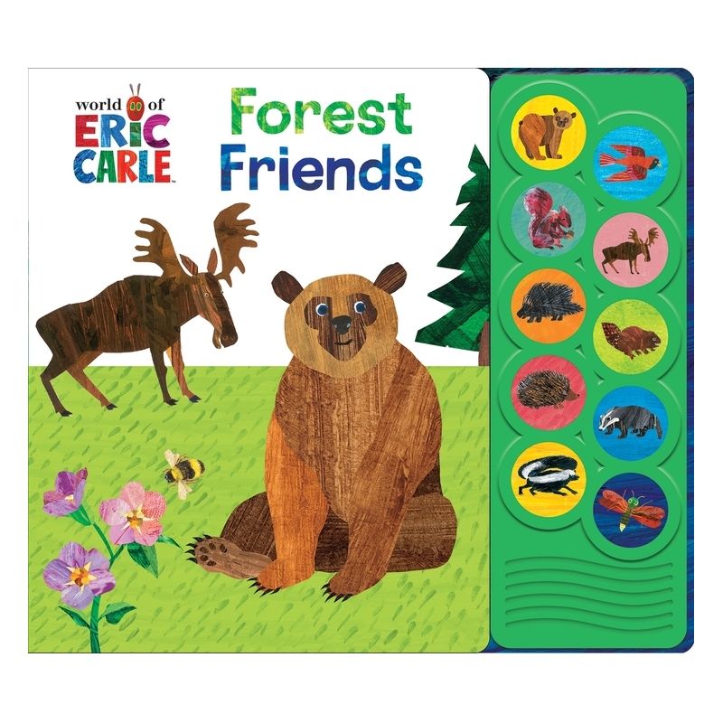 World of Eric Carle &#8211; Forest Friends &#8211; 10 Button Listen and Learn Sound Book (Board Book), 1 of 5