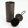 iDesign Loop Toilet Bowl Brush and Holder for Bathroom Storage - Bronze - 3 of 4