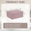 Unique Bargains  Elastic Furniture Protector Stretch Foot Stool Cover for Living Room Bedroom 1 Pc - 2 of 4