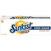 Sunkist Zero Sugar Orange Soda - 12PK/12 fl oz Cans - image 2 of 4