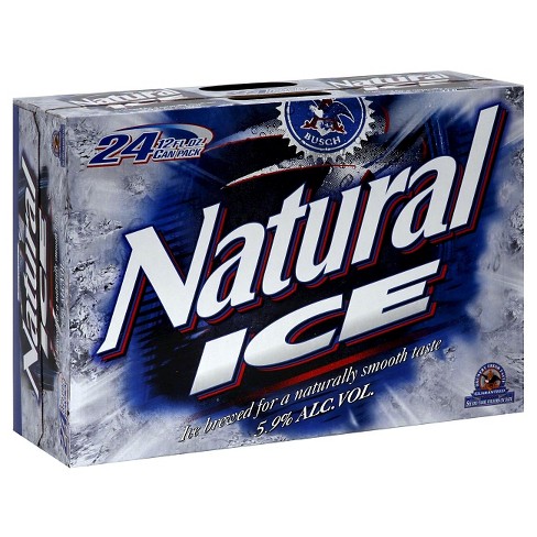 Natural Ice® Beer - 24pk / 12oz Cans : Target