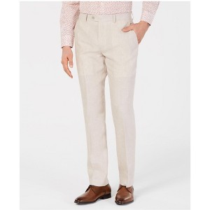 bar III Mens Slim Fit Linen Dress Pants Slacks - 1 of 1