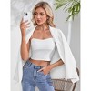 Women Business Casual Blazers with Lined Professional Work Suit Jacket with Pockets - 3 of 4